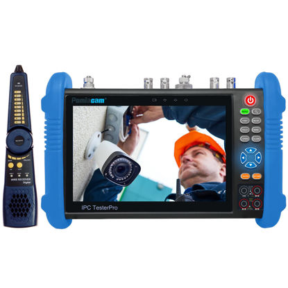 Picture of IP Camera Tester IPC 9800MOVTADHS Plus 7'' IPS Touch Screen Camera Tester WiFi 4K H.265 HDMI IPC Tester 8MP CVI TVI AHD SDI CVBS Camera Tester Support CVBS camera test and PTZ control Tester IP Analog