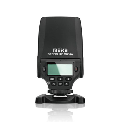 Picture of MEIKE MK-320C Speedlite Flash TTL Fit Canon Mirrorless DSLR Hot Shoe Camera 1D Mark Series 1DS Series 5D Mark II 5D Mark III 5D 6D 7D 7D Mark II 50D 60D 70D 100D 550D 600D 700D 1000D 1100D etc