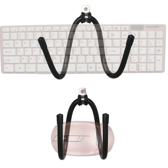 Picture of YYST Keyboard Mouse Wall Mount Wall Holder Wall Rack - No Keyboard No Mouse
