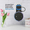 Picture of Coby 2nd Generation Echo Dot Holder Speaker Wall Mount for Alexa Echo Dot Smart Speaker, Home Mount Stand for Bedroom, Kitchen, Office, Bathroom | Cable Management Hides Messy Cables (Black)