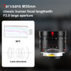 Picture of 7 artisans 35mm F2.0 Full Frame Classic Human Focus Lens Compatible for Leica M-Mount Cameras Like Leica M-M Leica M240 Leica M3 Leica M6 Leica M7 Leica M8 Leica M9 Leica M9p Leica M10 New Version