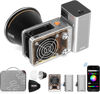 Picture of ZHIYUN Molus X60 RGB Pro [Official] 60W RGB Video Light with Grip Battery*2, Portable COB Photography Lighting on Camera, APP Control•CRI 95•TLCI 98•15 Scenes for Shooting/Portrait/Filming, USB-C