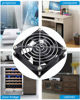 Picture of GDSTIME Dual 80mm USB Fan 80mm x 25mm 5V for Receiver DVR Playstation Xbox Computer Cabinet Cooling
