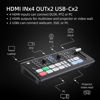 Picture of Osee GoStream Deck Pro HDMI Live Stream Switcher, Video Mixer Switcher 6 HDMI, 2 USB, 8 Macro Buttons, SuperSource, Three Streams Simultaneously, Phone Out, UVC & NDI Updatable