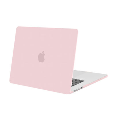 Picture of MOSISO Compatible with MacBook Air 15 inch Case 2024 2023 Release M3 A3114 M2 A2941 with Liquid Retina Display & Touch ID, Protective Plastic Hard Shell Case Cover, Baby Pink