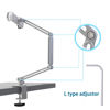 Picture of KABCON Tablet Stand,Tablet Holder Mount with Grip Extended Long Arm,Tablet Bed Desk Mount Compatible with iPad Pro Mini Air,Galaxy Tabs,Microsoft Surface Pro Go,Kindle Fire,4-13''Cell Phones & Tablets