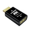 Picture of Woieyeks HDMI EDID Emulator Passthrough Adapter,Female Port Connected to an External Display,for Extender/KVM Switch/AV Receiver/Video Splitters Support 1920x1080@60(1 Pack)