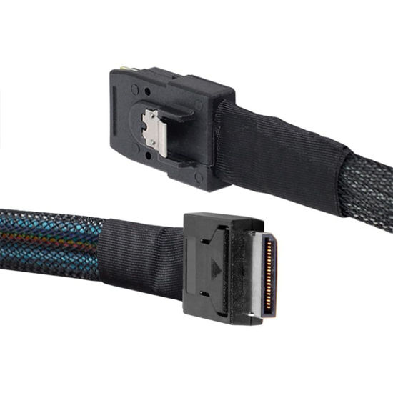 Picture of cablecc SFF-8611 4i Oculink PCIe PCI-Express to 36Pin SFF-8087 Slimline PCIE SSD Data Active Cable 50cm