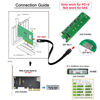 Picture of cablecc SFF-8611 4i Oculink PCIe PCI-Express to 36Pin SFF-8087 Slimline PCIE SSD Data Active Cable 50cm