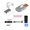 Picture of cablecc SFF-8611 4i Oculink PCIe PCI-Express to 36Pin SFF-8087 Slimline PCIE SSD Data Active Cable 50cm