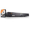 Picture of TIGERSECU Super HD 1080P 16-Channel Hybrid 6-in-1 DVR Security Recorder with 4TB Hard Drive, for Up to 5MP(12.5fps) TVI/AHD/CVI/Analog/RS485 PTZ and IP Cameras (Cameras Not Included)