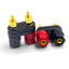 Picture of 2Pcs Banana Plug Jack 2-Way Gold Plated Terminal Binding Post Power Amplifier Insulated