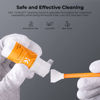 Picture of K&F Concept Full Frame Sensor Cleaning Kit, Mirrorless Camera Cleaner Kit - 20ml Sensor Cleaner, 10 X 24mm Double-Tipped Full Frame Sensor Cleaning Swabs & Gloves
