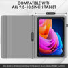 Picture of DETUOSI Universal 10 Inch Tablet Case,10.1 Inch Android Tablet Case, Protective Folio Stand Android Case for 9.6-10.5 Inch Tablet, PU Leather Tablet Cover for 10.1 Inch Tablet Android