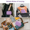 Picture of Canboc Camera Case for ESOXOFFORE/masterbee/GKTZ/WEEFUN Instant Print Camera, Toddler Digital Cameras Bag fit Print Paper, Colorful Pen, USB Cable, Purple (Case Only)