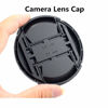 Picture of 77mm Camera Lens Cap (77mm lens cap) Compatiable All Brands Ø77mm Camera Lens and Other Lenses with 77mm Filter Thread.