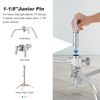 Picture of 2pack Junior to Baby Pin Adapter C Stand Head Stainless Steel Suitable for C Stand Make C Stand Base Stand