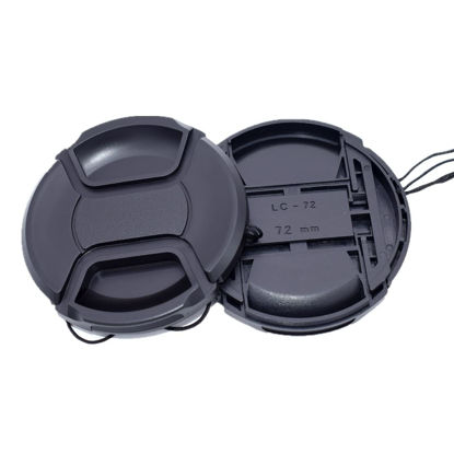 Picture of 72mm Camera Lens Cap (72mm lens cap) Compatiable All Brands Ø72mm Camera Lens and Other Lenses with 72mm Filter Thread.