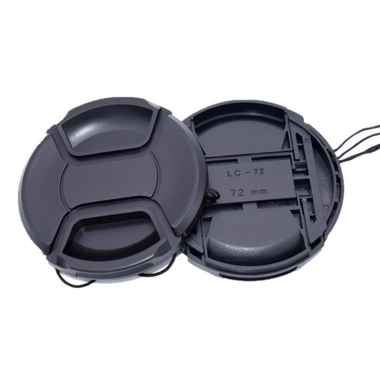 Picture of 72mm Camera Lens Cap (72mm lens cap) Compatiable All Brands Ø72mm Camera Lens and Other Lenses with 72mm Filter Thread.