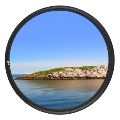 Picture of MOSTOS ; Brings Superior® || Ø49 mm UV Filter - Ultra Slim Ultraviolet Protection Lens Filter for Canon Nikon Sony Etc DSLR Camera Lens with 49 mm Filter Thread (Ø49 mm UV Filter)