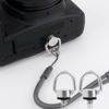 Picture of NQEUEPN 2pcs Camera Neck Strap Screw Holders, Stainless Steel Lug Ring Camera D Ring Camera Neck Strap Screw Holder with Triangle Split Rings Compatible for Fujifilm Lecia Nikon D-SLR Camera