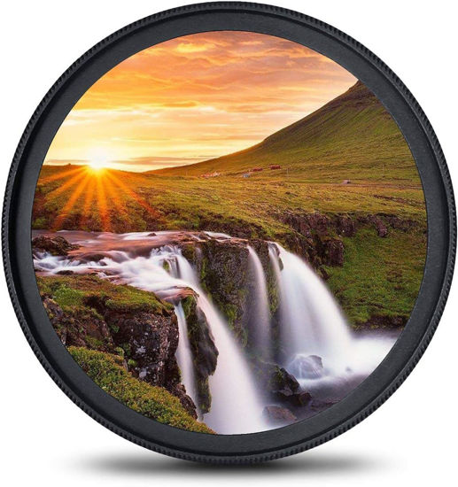 Picture of MOSTOS ; Brings Superior® || 55mm UV Filter - Ultra Slim Ultraviolet Protection Lens Filter for Canon Nikon Sony Etc DSLR Camera Lens with mm Filter Thread (Ø55 mm UV Filter)