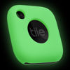 Picture of Geiomoo Silicone Case Compatible with Tile Mate 2024, Tile Mate 2022, Protective Cover with Carabiner (Luminous Green)