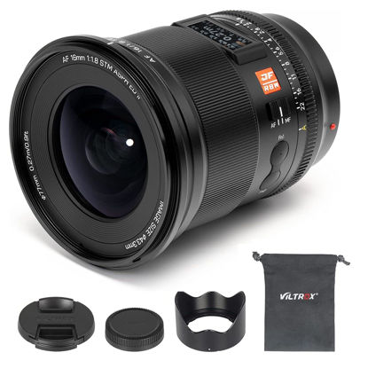 Picture of VILTROX 16mm f/1.8 F1.8 FE Auto Focus Full Frame Large Aperture Ultra Wide Angle Lens Built-in LCD Screen for Sony E-Mount Cameras A7 A7II A7III A7R A7RII A7RIII A7RIV A7S A7SII A9 A7C