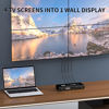 Picture of Video Wall Controller 2x2 4k, HDMI TV Video Wall Processor，4 tv Screens into 1 Wall Display with 180 Degree Rotate，Multiple tv Screens one Picture, 8 Splicing Modes 2x2,1x2,1x3,1x4,2x1,3x1,4x1