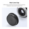 Picture of K&F Concept Rear Lens Cap & Body Cap Cover & Hot Shoe Cover Kit for Pentax K Mount Camera Lens K3 K3 II K70 KS1 KS2 K500 K50