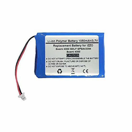 Picture of 3.7V 1050mAh Replacement GPS Navigator Battery for Izzo Swami 4000, Swami 4000 Golf GPSA43094，H603450H