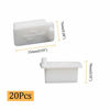 Picture of Yoohey 20PCS Silicone USB A Type Female Anti Dust Cover Plug Protector Stopper Cover (White)