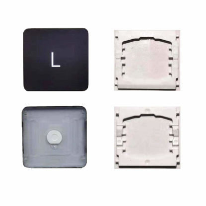 Picture of Replacement Individual L Key Cap and Hinges are Applicable for MacBook Pro 13&16inch Model A1989 A1990 and for MacBook Air Model A1932 Keyboard to Replace The L Keycap and Hinge