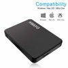 Picture of HWAYO 120GB Portable External Hard Drive Ultra Slim 2.5'' USB 3.0 HDD Storage for PC, Desktop, Laptop, MacBook, Chromebook