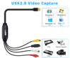 Picture of VHS to Digital Converter,Video Capture Card USB 2.0 Audio Video Capture Card Device Old VHS Mini DV Hi8 DVD VCR to Digital Converter for Mac, PC Support Windows 2000/10 / 8/7 / Vista/XP/Android