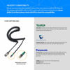 Picture of IPD IPH-160 Phone Headset with Noise Cancelling Microphone for Office and Call Center - Compatible with with All Yealink SIP,Snom, Greandsteam & LG landline Phones