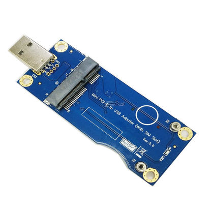 Picture of Mustpoint Mini PCI-E to USB Adapter with SIM Card Slot for WWAN/LTE Module (Industrial-Grade)