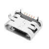 Picture of QMseller 20PCS USB Type B Standard Micro Port Female Solder Plug 5 Pin SMD SMT Jack Socket Connector