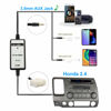 Picture of Yomikoo AUX Adapter, Car Audio 3.5mm AUX Cord MP3 CD Changer Compatible with Honda Civic 2006-2010, Accord 2003-2011, Odyssey 2005-2010, Pilot 2005-2011