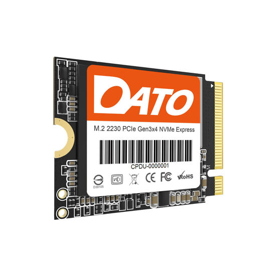 Picture of DATO M.2 2230 SSD 512GB, PCIe Gen3x4 NVMe 1.3 Internal Solid State Drive, Up to 2500/1700 MB/s, DP330 Series