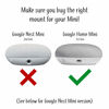 Picture of Dot Genie Google Home Mini (1st Gen) Backpack: The Simplest and Cleanest Outlet Wall Mount Hanger Stand for Home Mini (1st Gen) - No Cord Wrapping Required - Designed in USA (White)