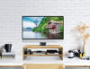 Picture of Zimilar Monitor Stand Riser, 2 Tiers Laptop Computer Monitor Riser for PC Screen, iMac, Desktop Wooden Screen Monitor Stand Riser with Storage Organizer for Home Office