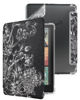 Picture of WALNEW Case for 7" Kindle Paperwhite 12th Generation 2024 and Kindle Colorsoft Signature Edition, Clear Soft TPU Back Protective Cover for 2024 Kindle Colorsoft (Black Flower)