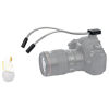 Picture of JJC Ultra-Adjustable LED Macro Arm Light for Insect Plant Jewelry Food Shooting, 5 Brightness CRI 95+ Macro Photography Lighting with Shoe Mount for Canon Nikon Sony DSLR Cameras