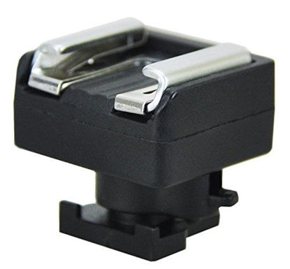 Picture of JJC MSA-1 Mini Advanced Hot Shoe To Universal Shoe Adapter For VIXIA HF M30 M300 M31 M32 S10 S100 S11 S20 S200 S21 HF20 HF200 HF21