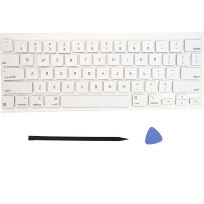 Picture of Replacement US Keyboard Full Set of Keycap Keys and Tool Applicable for ipad Pro/Air 11/13“ Magic Keyboard (MKB-3)