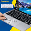 Picture of (2 Pcs) Ecomaholics Trackpad Protector for HP EliteBook 840 G9 14 Inch Business Laptop Touch Pad Cover with clear matte finish Anti-Scratch Anti-Water Touchpad Skin Film,Laptop Accessories