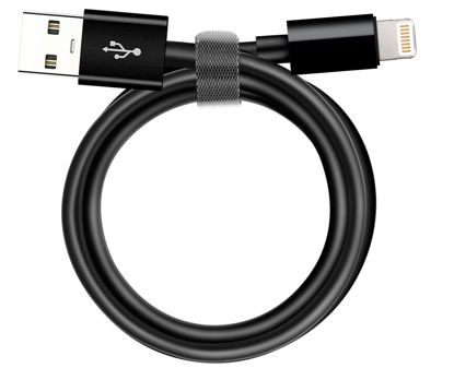 Picture of Car Carplay Apple Cable, USB A to Lightning Cable for iPhone 14, 14 pro max,13,Plus,SE 2nd/12/11/Xs/XR, iPad 4/5/ 6/7/ 8, Mini 2/3/4/5, Air 2/3 Charger Cord, Car Charging Cable (Black)