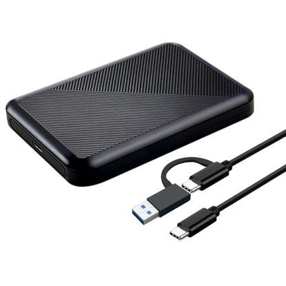 Picture of Tianken 320GB Ultra Slim Portable External Hard Drive USB 3.1 Type C HDD Storage for PC, Mac, Laptop, PS4, Xbox one