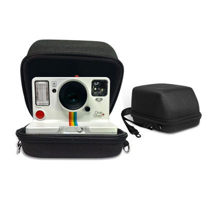 Picture of Kuprusar Camera Case for Polaroid OneStep 2VF/Now+ Camera, Hard Carrying Case Protective EVA Storage Bag for One Step+/Now/Now+ Plus 2nd I-Type Instant Film Camera with Shoulder Strap